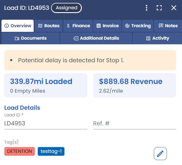 Load Tags Process Custom Tags