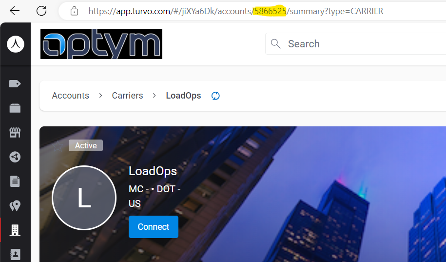 Setting up and using your Turvo Integration with LoadOps